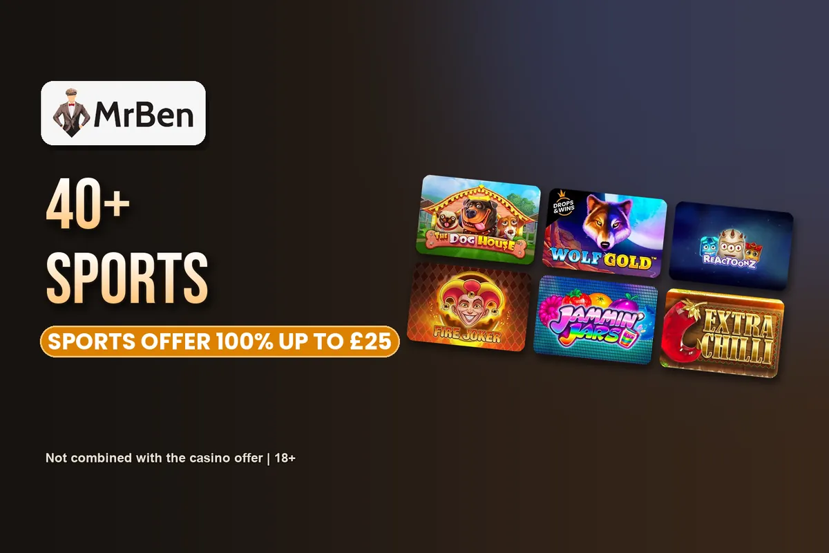 Mr Ben sportsbook with 40+ sports