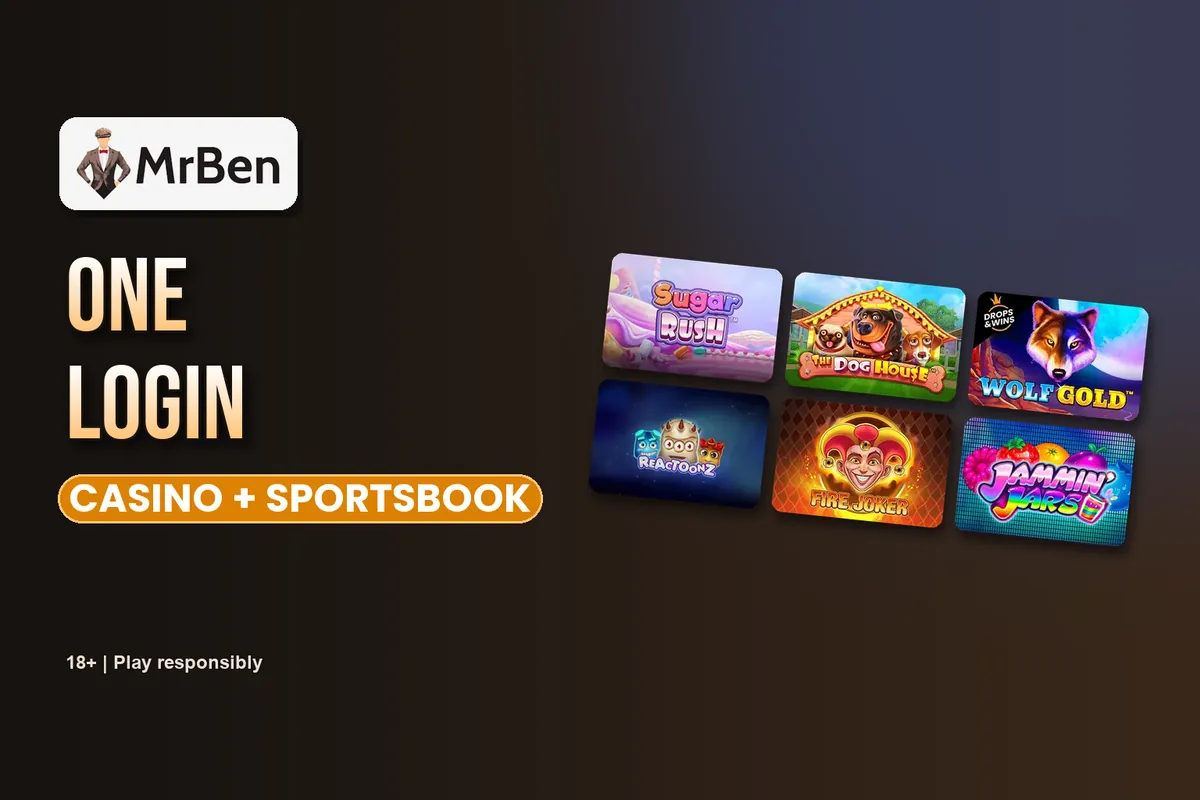 Mr Ben Casino login for casino and sportsbook
