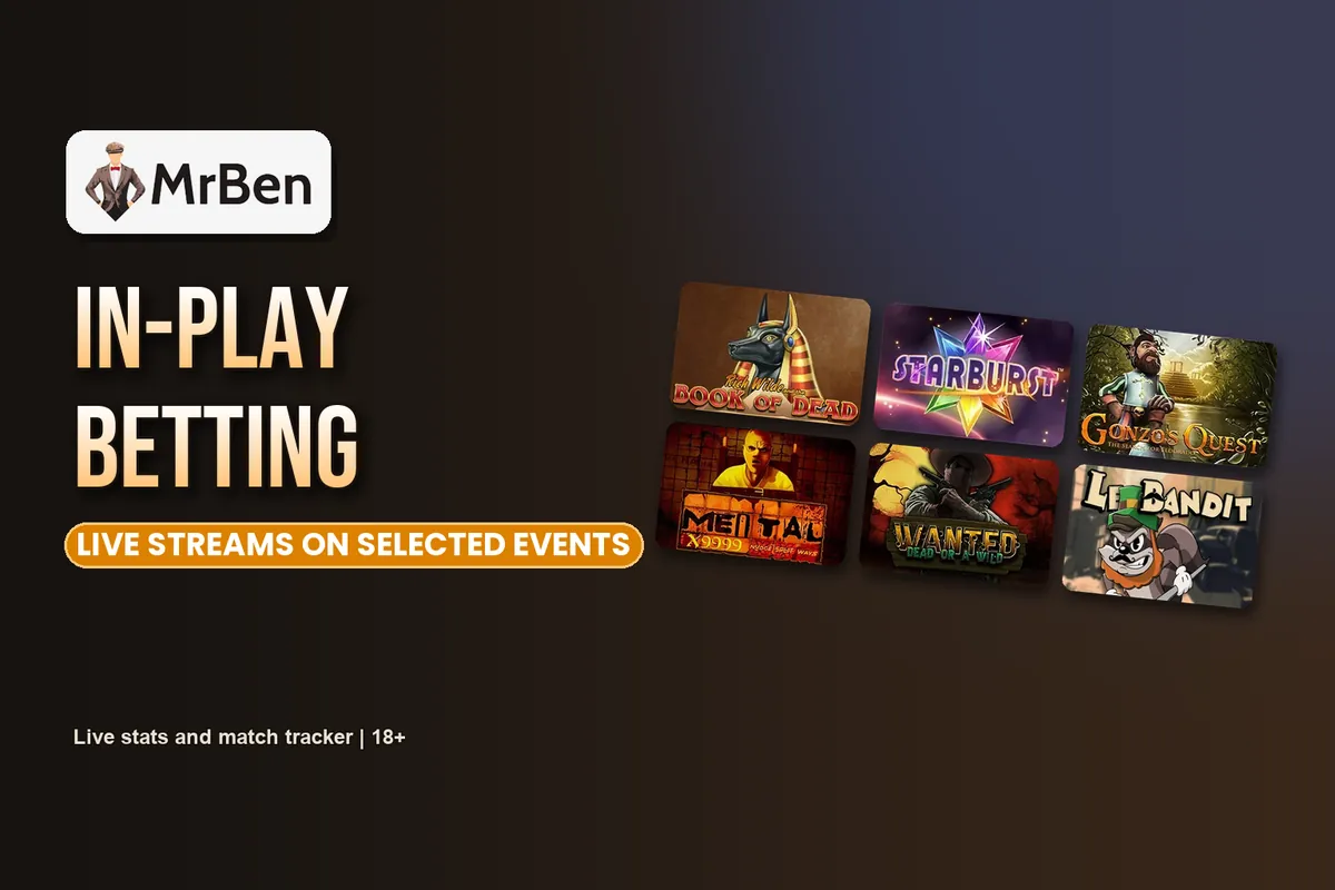 Mr Ben sportsbook in-play betting on mobile